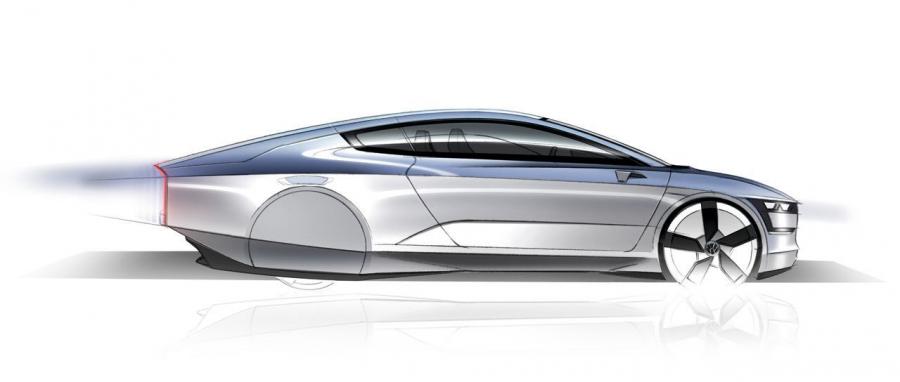  Volkswagen XL1 Super Efficient Vehicle 2011 года  (фото 3 из 31)